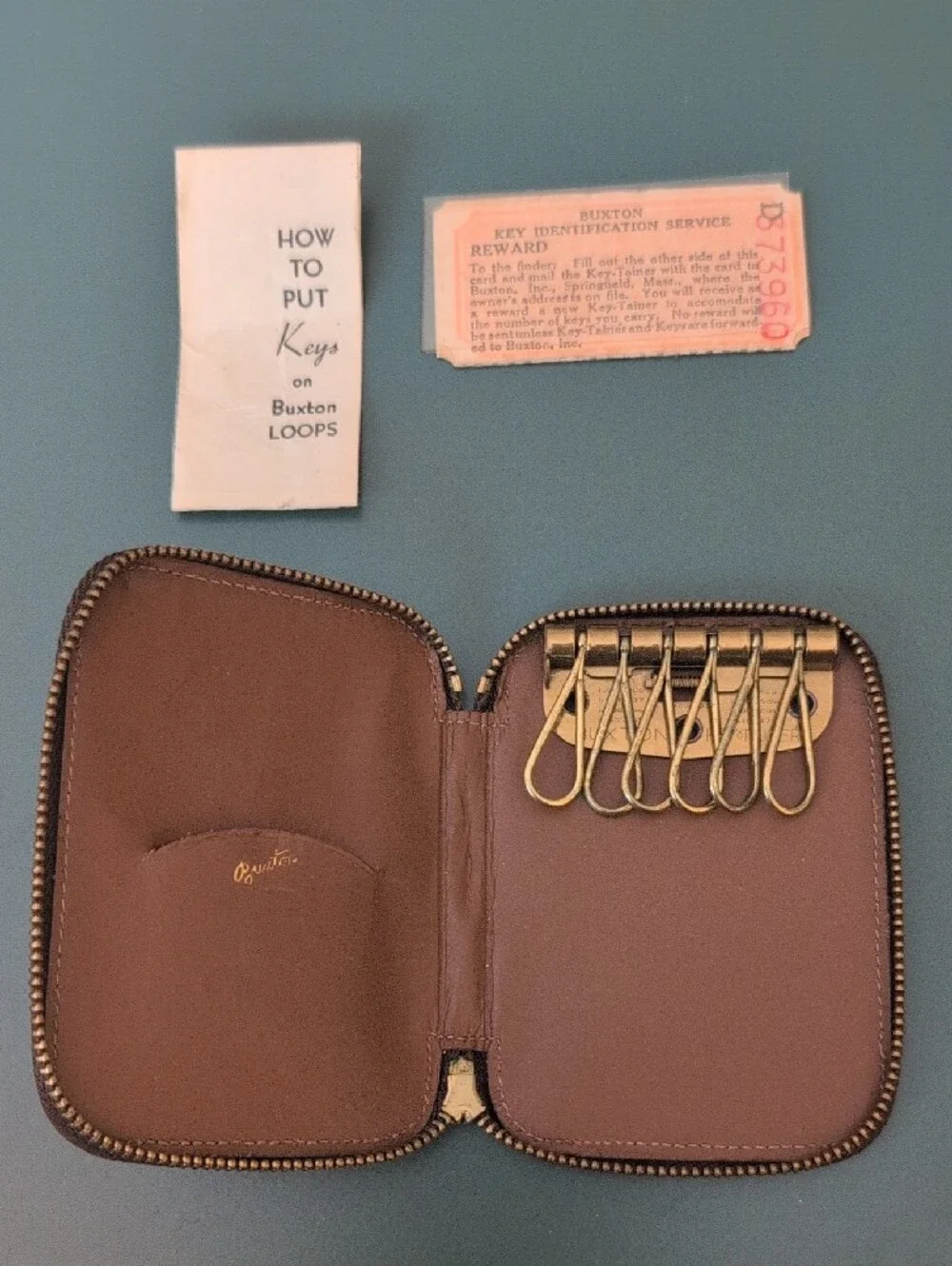 Buxton vintage leather